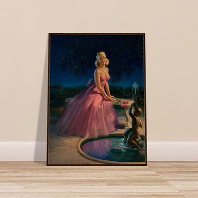 Art Frahm Patience in Pink (1952) - Framed Poster 2