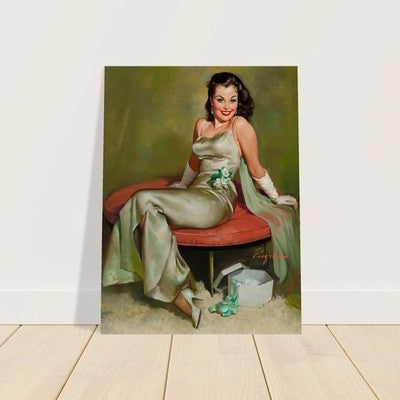 Captivating by Gil Elvgren (1950) Vintage Poster - Classic Pin-Up Art 2