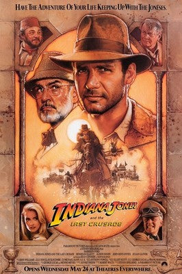 Indiana Jones and the Last Crusade Movie Poster 1989