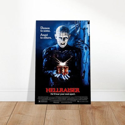 Hellraiser 1987 Poster – Pinhead Demon Angel Horror Film Art Wall Art Decor 2