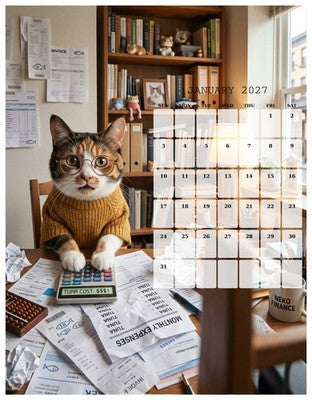 2027 Grumpy Cats Living The Life Wall Calendar Funny Cat 2