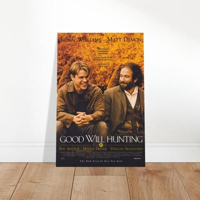 Good Will Hunting (1997) Movie Poster - Robin Williams Matt Damon 2