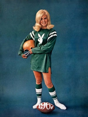 Bo Bussmann Playboy September 1967 Cover Poster – Football Pin-Up