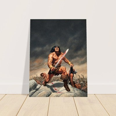 Conan The Barbarian Poster by Bob Larkin (1979) - Unframed 2