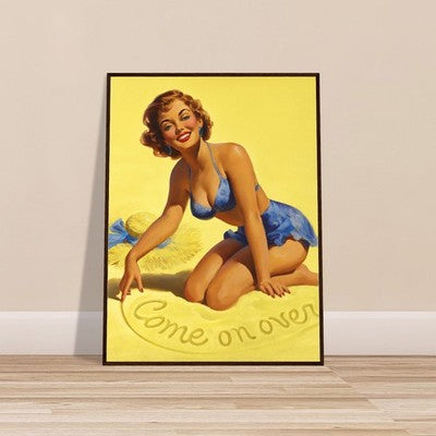 Come On Over by Art Frahm (1953) - Framed Poster 2