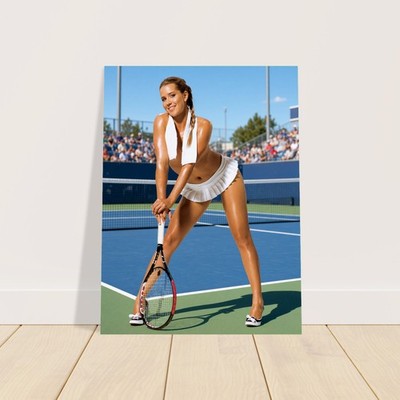 Ashley Harkleroad August 2008 Cover Poster – Tennis Athlete 2