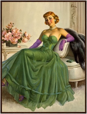 Art Frahm Evening's Interlude (1950) - Framed Poster