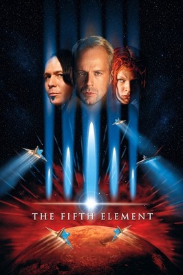 The Fifth Element 1997 Movie Sci-Fi Poster – Iconic Film Art Print