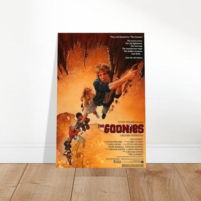 THE GOONIES (1985) MOVIE POSTER – ADVENTURE CLASSIC FILM ART Wall Art Decor 2