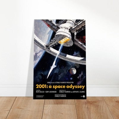 2001: A Space Odyssey Theatrical Poster 1968 Sci-Fi Classic Wall Art Decor 2