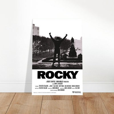 ROCKY 1976 THEATRICAL POSTER – SYLVESTER STALLONE BOXING LEGEND Wall Art Decor 2