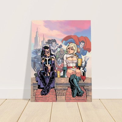 JSA Classified #3 Cover by Amanda Conner Poster 2