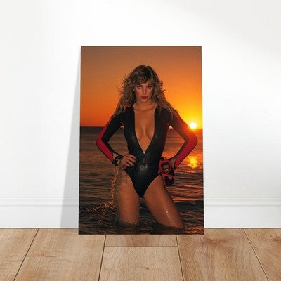 Susan Kiger Playboy March 1977 Cover Poster – Sunset Beach 2