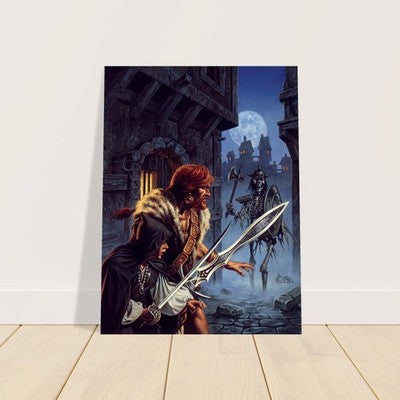 TALES OF LANKHMAR BY CLYDE CALDWELL POSTER 1991 D&D FANTASY WALLART 2