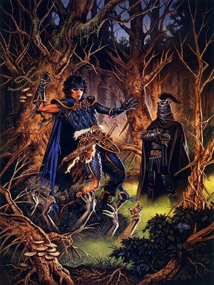HANDS OF DOOM BY CLYDE CALDWELL POSTER D&D FANTASY WALLART RPG VIBRANT