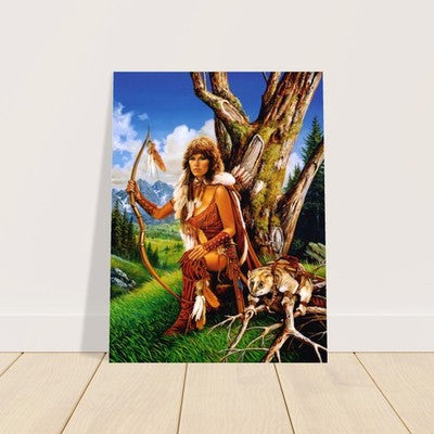 ALERELEAN BY CLYDE CALDWELL POSTER D&D FANTASY WALLART DECORATION 2