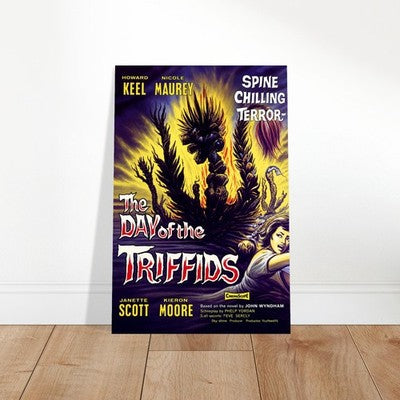 Day of the Triffids Movie Poster – Classic Sci-Fi Horror Film Art 2
