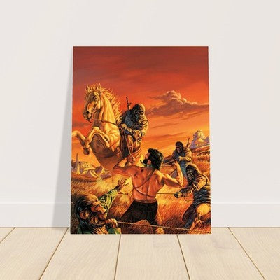 Planet of the Apes #2 by Bob Larkin (1974) Poster - Sci-Fi 2
