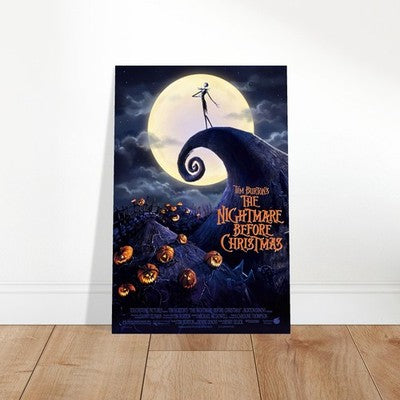 Tim Burton's The Nightmare Before Christmas 1993 Movie Poster 2