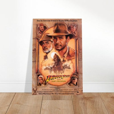 Indiana Jones and the Last Crusade Movie Poster 1989 2