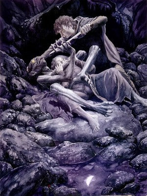 Alan Lee The Taming of Sméagol Lord of the Rings (1991) Poster