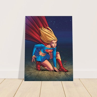 Supergirl Cover by Amanda Conner Poster - Comic Art Print 2