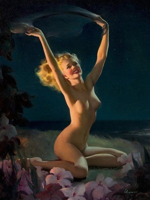 Gay Nymph by Gil Elvgren (1947) Vintage Poster