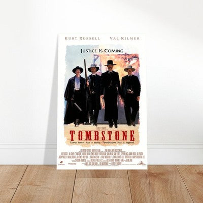 Tombstone (1993) Movie Poster - Kurt Russell, Val Kilmer Western 2