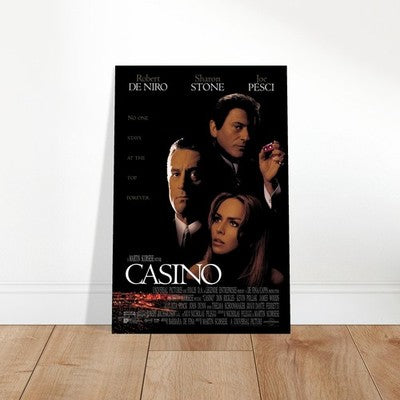 Casino (1995) Movie Poster - De Niro, Stone, Pesci 2