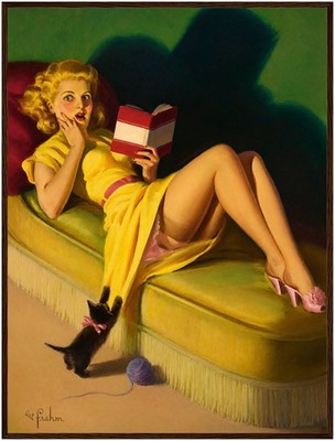 Art Frahm Cute Trick (1947) - Framed Poster