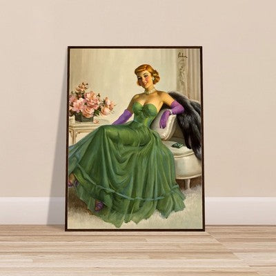Art Frahm Evening's Interlude (1950) - Framed Poster 2