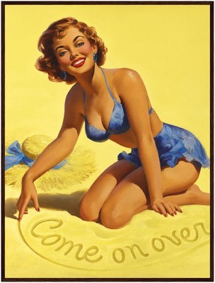 Come On Over by Art Frahm (1953) - Framed Poster