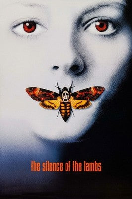 The Silence of the Lambs Hannibal Lecter 1991 Movie Poster Wall Art Decor