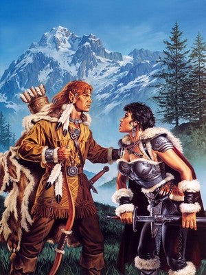 STEEL & STONE BY CLYDE CALDWELL POSTER DUNGEONS DRAGONS WALLART DECOR