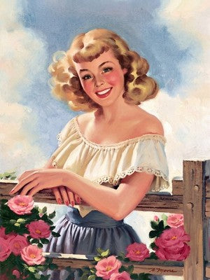 Arnold Armitage-20 Vintage Pin-Up Girl Poster - Retro Art Print
