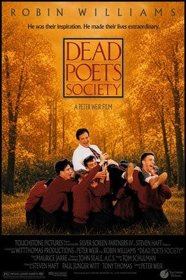 Dead Poets Society (1989) Robin Williams Movie Poster