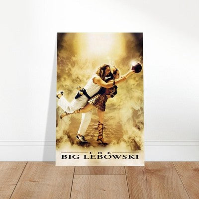 The Big Lebowski 1998 Movie Poster – Iconic Film Comedy Art Wall Art Decor 2