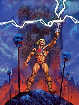 He-Man Champion of Grayskull Masters of the Universe Poster 1985 Wall Art Decor