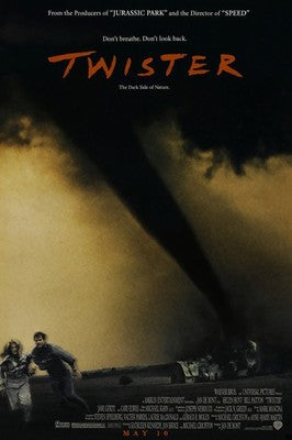 Twister 1996 Movie Poster - Disaster Film Classic