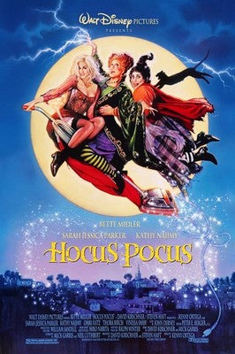 Hocus Pocus Movie Poster 24x36 - Disney Classic Horror Comedy