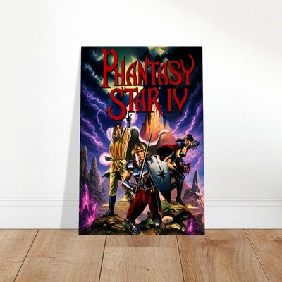 Phantasy Star IV Poster – Epic Space Fantasy RPG Adventure Wall Art Decor 2
