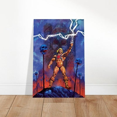 He-Man Champion of Grayskull Masters of the Universe Poster 1985 Wall Art Decor 2