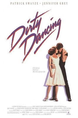 Dirty Dancing (1987) Movie Poster - Patrick Swayze Classic Film Art