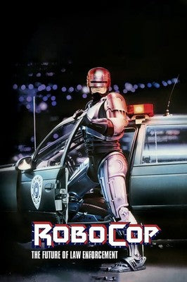 RoboCop 1987 Theatrical One-Sheet Movie Poster – Sci-Fi Action Wall Art Decor