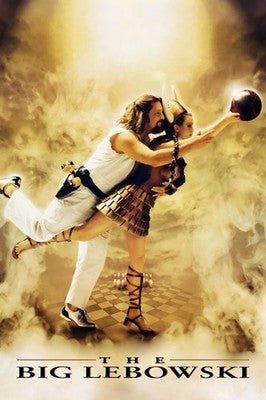 The Big Lebowski 1998 Movie Poster – Iconic Film Comedy Art Wall Art Decor
