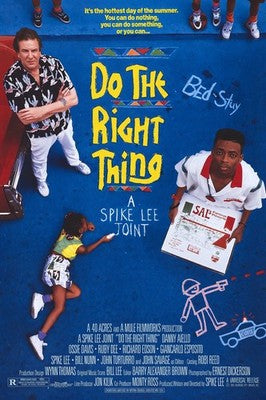 Do the Right Thing (1989) Spike Lee Poster | Classic Film Art