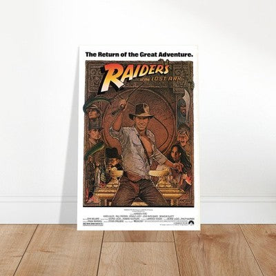 Raiders of the Lost Ark Indiana Jones 1981 Adventure Poster Wall Art Decor 2
