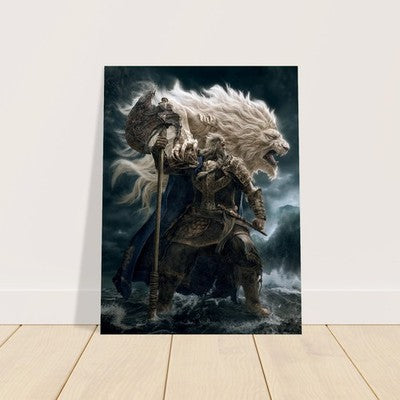 Godfrey First Elden Lord Elden Ring 2021 Poster – Fantasy Wall Art Decor 3