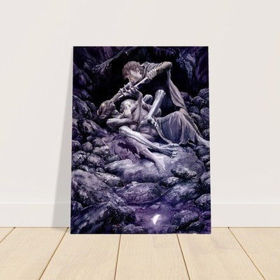 Alan Lee The Taming of Sméagol Lord of the Rings (1991) Poster 2
