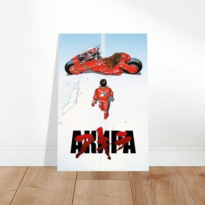 AKIRA Theatrical Teaser Poster – Sci-Fi Anime Classic 1987 Wall Art Decor 2
